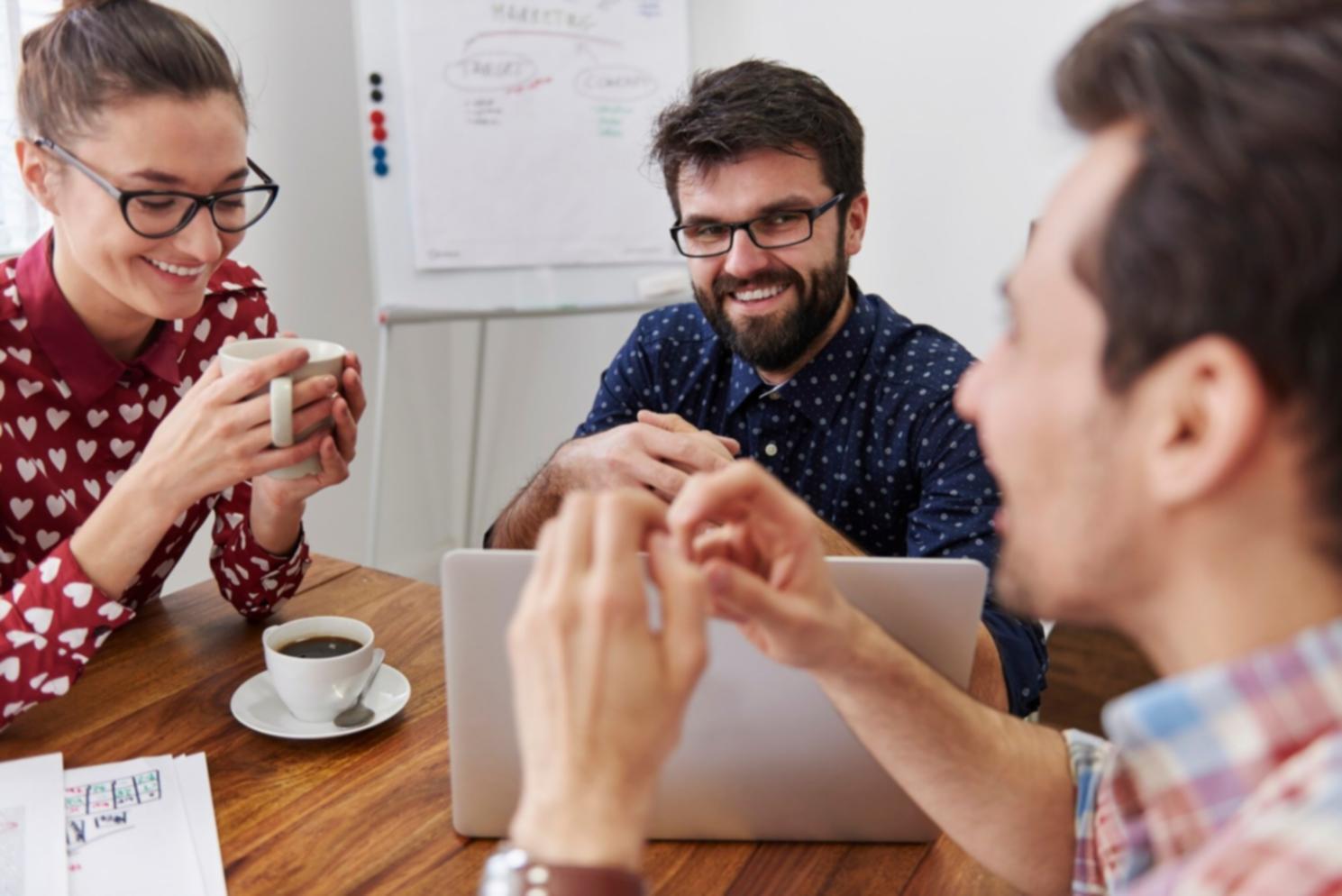Espacio de trabajo con análisis financiero